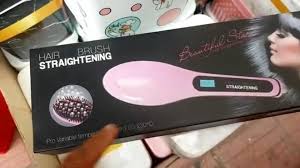 brush hair straightener